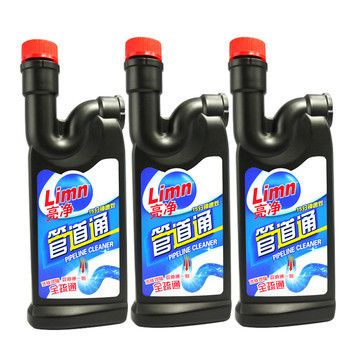 威露士Walch亮净管道通500ml*3 强力疏通，守护家居管道健康
