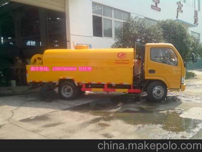 福瑞卡高压清洗车/管道疏通车图片大全 湖北程力专用汽车助力城市管道疏通
